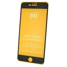 Защитное стекло 9D для APPLE iPhone 6 Plus, iPhone 7 Plus, iPhone 8 Plus, цвет окантовки черный Защитное стекло 9D для APPLE iPhone 6 Plus, iPhone 7 Plus, iPhone 8 Plus, цвет окантовки черный