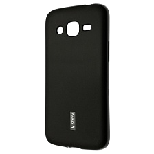 Чехол накладка Cherry для SAMSUNG Galaxy J2 2016, силикон, цвет черный.
