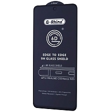 Защитное стекло 6D G-Rhino для Realme C55, Realme C65, Realme C67, Realme C75, цвет окантовки черный Защитное стекло 6D G-Rhino для Realme C55, Realme C65, Realme C67, Realme C75, цвет окантовки черный