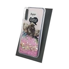 Чехол накладка TransFusion для SAMSUNG Galaxy A50, A30s, A50s, силикон, переливашка, рисунок super MOM girl MOM. Чехол накладка TransFusion для SAMSUNG Galaxy A50, A30s, A50s, силикон, переливашка, рисунок super MOM girl MOM.