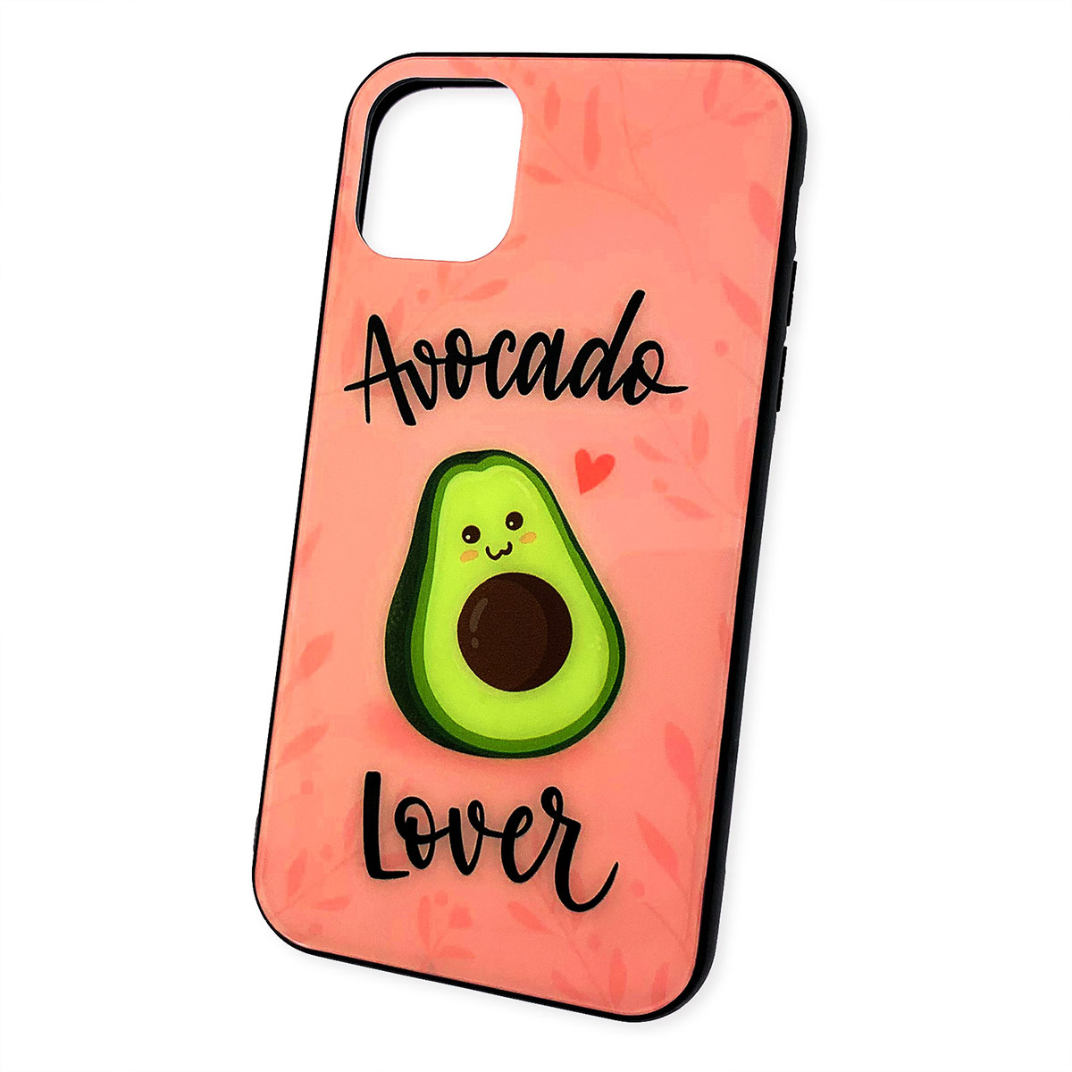 Чехол накладка для APPLE iPhone 11, силикон, стекло, рисунок AVOCADO LOVER.