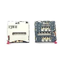 Коннектор SIM для Sony C6903, D6503, D5303, C6833, D5503 (Z1, Z2, T2, Z Ultra, Z1 Compact) Коннектор SIM для Sony C6903, D6503, D5303, C6833, D5503 (Z1, Z2, T2, Z Ultra, Z1 Compact)