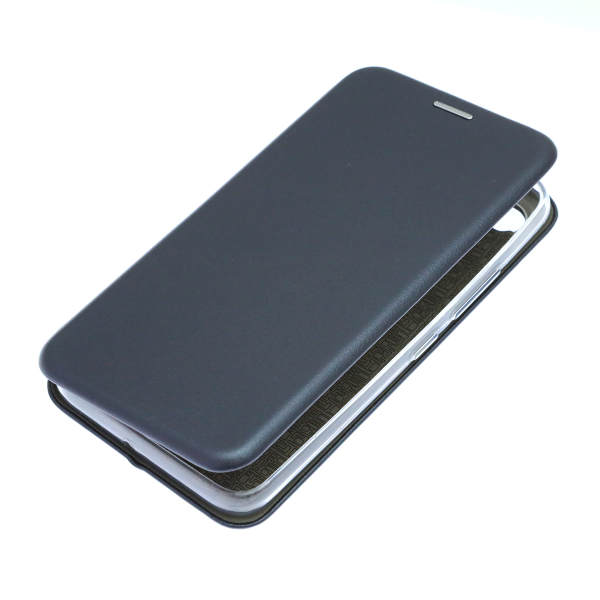 Чехол книжка STYLISH для ITEL A25 (L5002), экокожа, визитница, цвет темно синий Чехол книжка STYLISH для ITEL A25 (L5002), экокожа, визитница, цвет темно синий