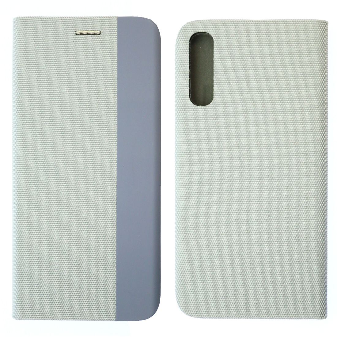 Чехол книжка MESH для SAMSUNG Galaxy A30s (SM-A307), A50s (SM-A507), текстиль, силикон, бархат, визитница, цвет серый Чехол книжка MESH для SAMSUNG Galaxy A30s (SM-A307), A50s (SM-A507), текстиль, силикон, бархат, визитница, цвет серый