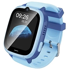 Умные часы для детей HOCO Y106, слот SIM, GPS, Wi-Fi, 4G, камера, 730mAh, цвет сине голубой