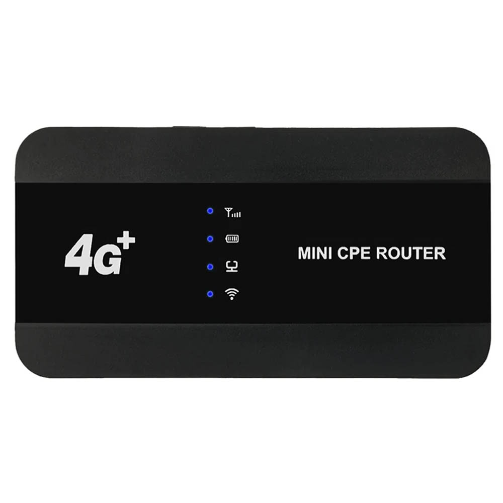 Мобильный беспроводной 4G Wi-Fi роутер M10-EW с аккумулятором на 3000 мАч, 1 LAN порт, цвет черный