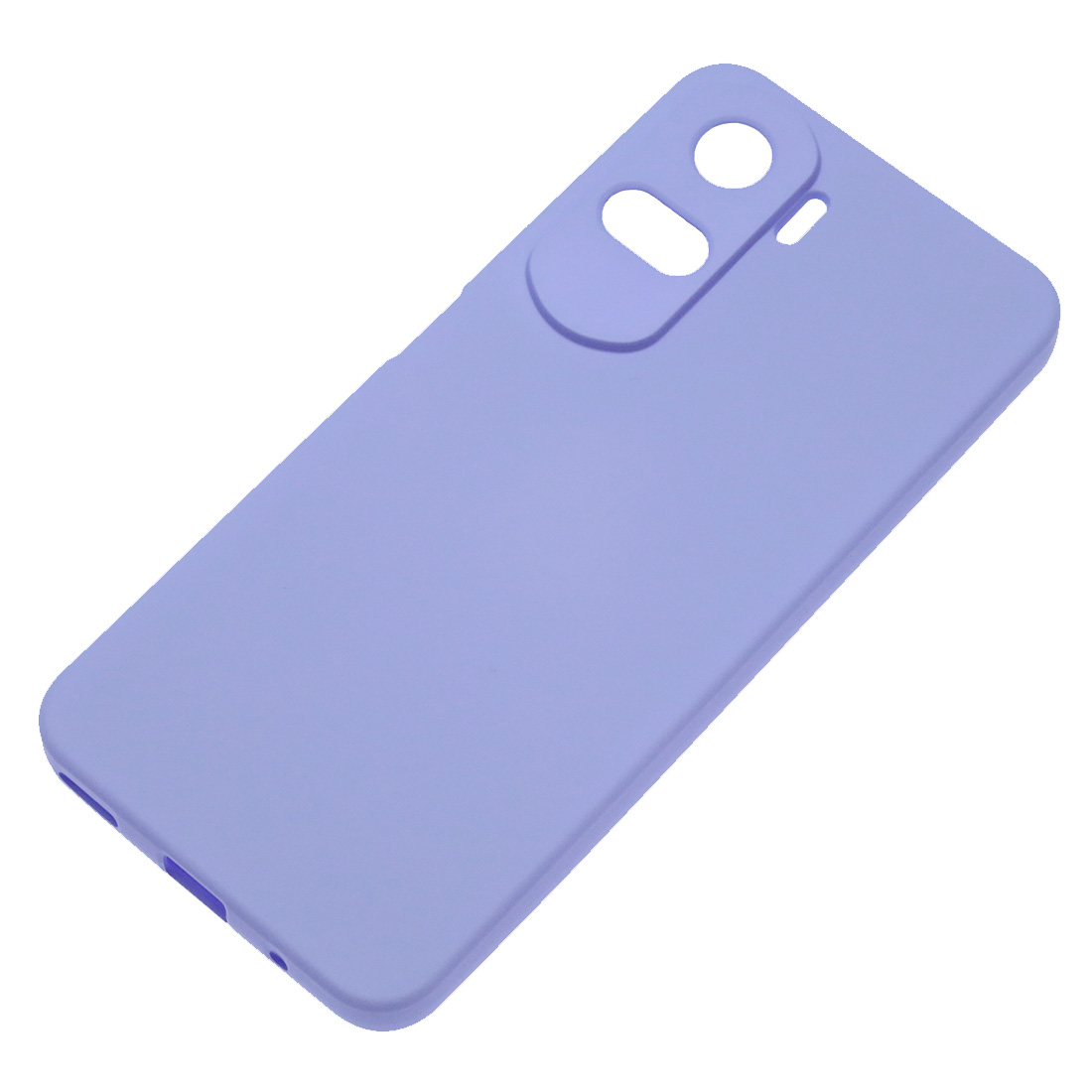Чехол накладка NANO для HUAWEI Honor 90 Lite, силикон, бархат, цвет сиреневый Чехол накладка NANO для HUAWEI Honor 90 Lite, силикон, бархат, цвет сиреневый