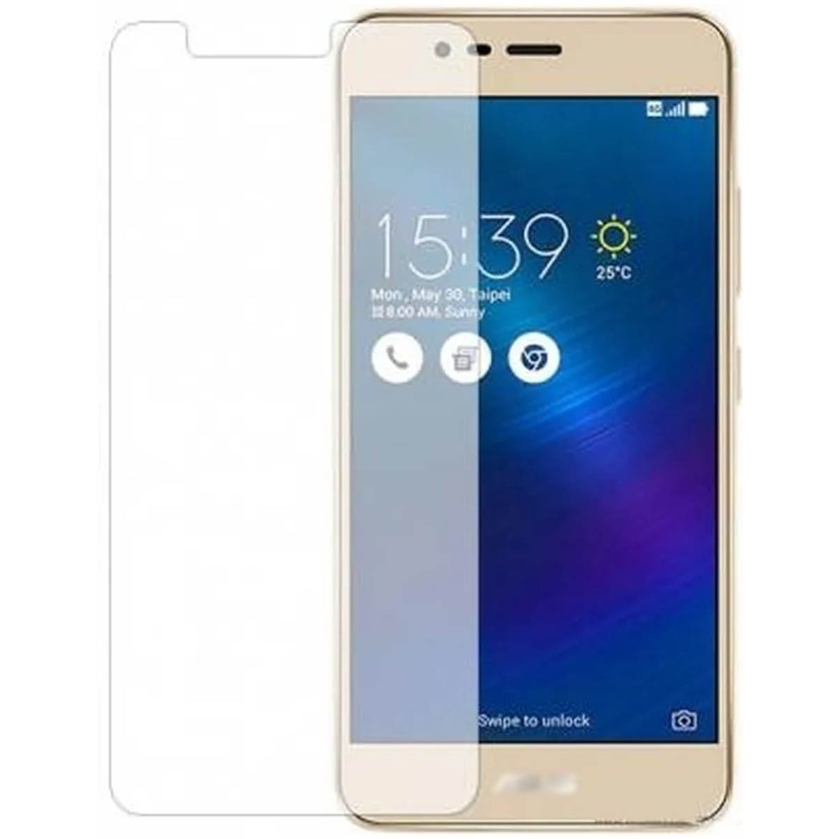 Защитное стекло для ASUS ZenFone 3 Max ZC520TL, ударопрочное, цвет прозрачный