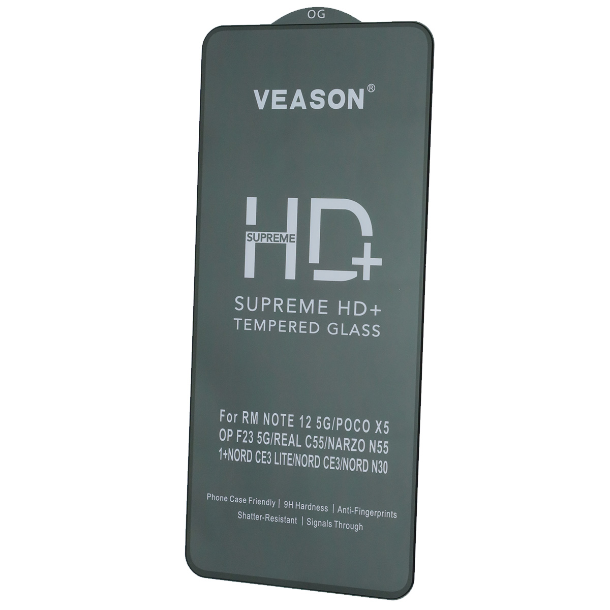 Защитное стекло VEASON HD+ для XIAOMI Redmi Note 12, XIAOMI POCO X5 5G, цвет окантовки черный Защитное стекло VEASON HD+ для XIAOMI Redmi Note 12, XIAOMI POCO X5 5G, цвет окантовки черный