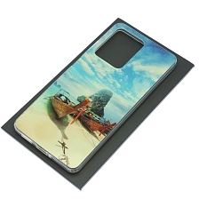 Чехол накладка для XIAOMI Redmi Note 12 Pro Plus 5G, силикон, глянцевый, рисунок Пляж