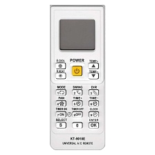 Пульт ДУ универсальный Live-Power KT-9018E для кондиционеров, цвет белый
