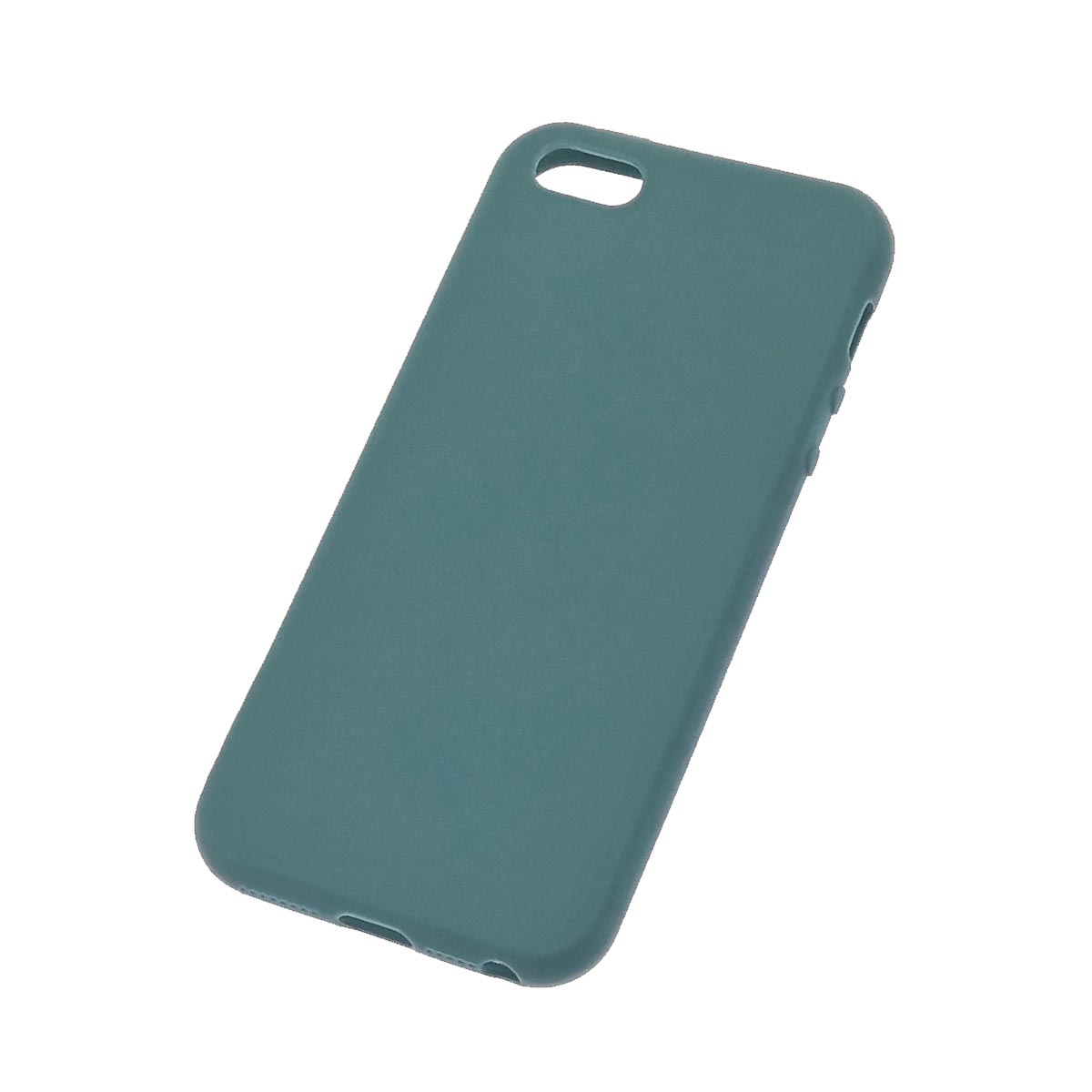 Чехол накладка SOFT TOUCH для APPLE iPhone 5S, iPhone SE, силикон, матовый, цвет хвойный Чехол накладка SOFT TOUCH для APPLE iPhone 5S, iPhone SE, силикон, матовый, цвет хвойный