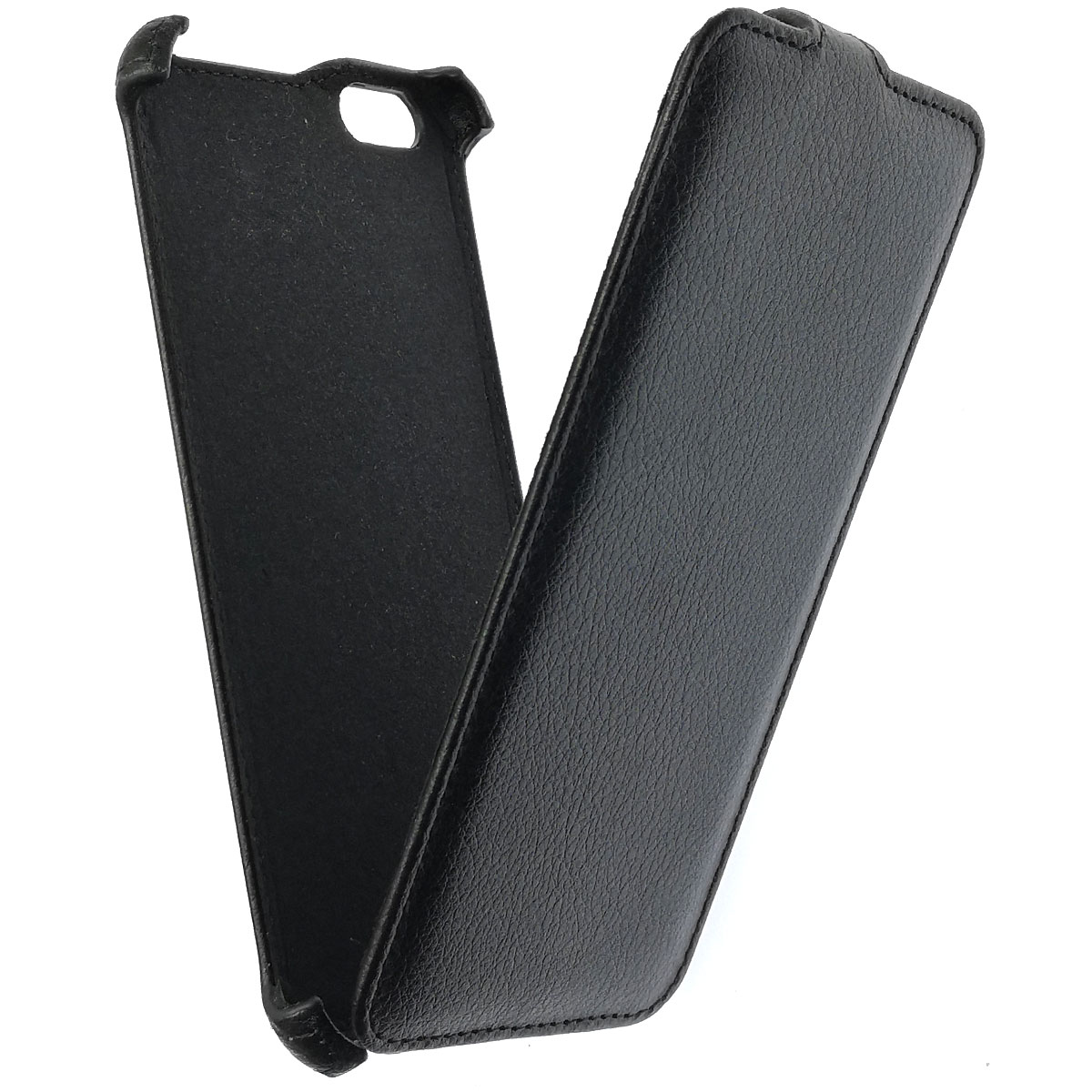 Чехол книжка LP для APPLE iPhone 6 Plus, iPhone 6S Plus, экокожа, цвет черный