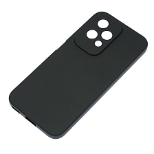 Чехол накладка NANO для HUAWEI Honor 200 Lite, защита камеры, силикон, бархат, цвет черный Чехол накладка NANO для HUAWEI Honor 200 Lite, защита камеры, силикон, бархат, цвет черный