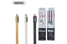 Кабель Micro USB REMAX RC-044m PLATINUM Metal, длина 1 метр, цвет белый | Последняя цена