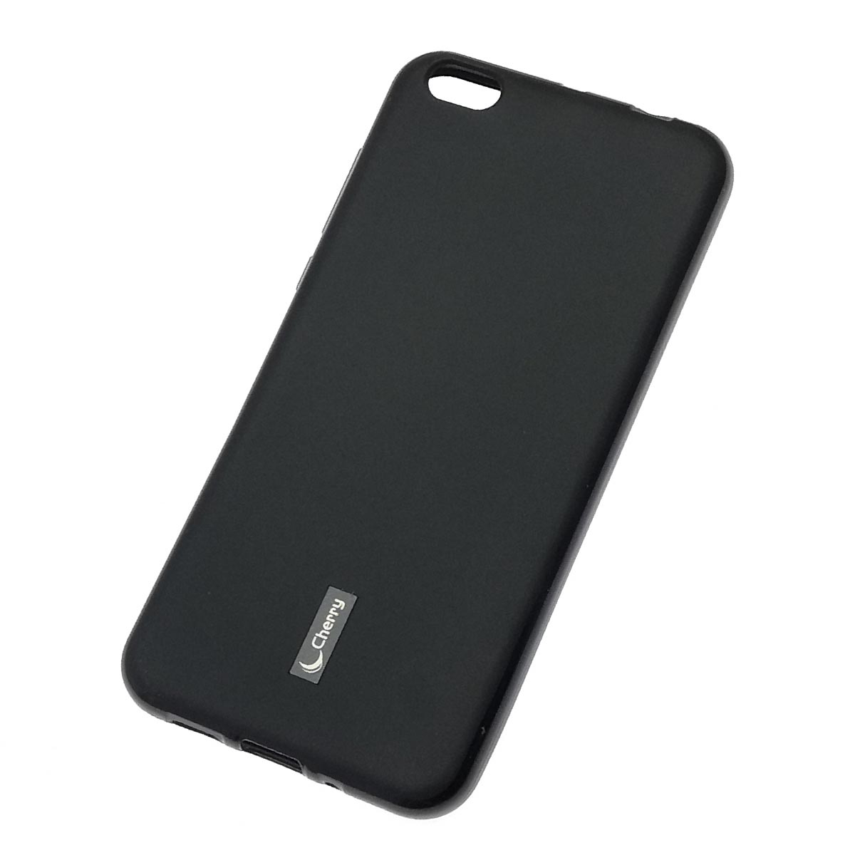 Чехол накладка Cherry для XIAOMI Mi 5C, силикон, цвет черный.