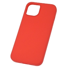 Чехол накладка Soft Touch для APPLE iPhone 13 (6.1"), силикон, цвет красный Чехол накладка Soft Touch для APPLE iPhone 13 (6.1"), силикон, цвет красный