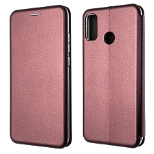 Чехол книжка STYLISH для HUAWEI Honor 9X Lite (JSN-L21), экокожа, визитница, цвет бордовый Чехол книжка STYLISH для HUAWEI Honor 9X Lite (JSN-L21), экокожа, визитница, цвет бордовый