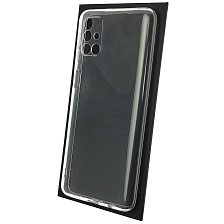 Чехол накладка для SAMSUNG Galaxy M31S (SM-M317), силикон, цвет прозрачный Чехол накладка для SAMSUNG Galaxy M31S (SM-M317), силикон, цвет прозрачный