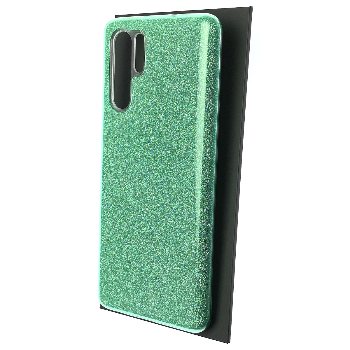Чехол накладка Shine для HUAWEI Honor P30 Pro, Honor P30 Plus, силикон, блестки, цвет зеленый Чехол накладка Shine для HUAWEI Honor P30 Pro, Honor P30 Plus, силикон, блестки, цвет зеленый