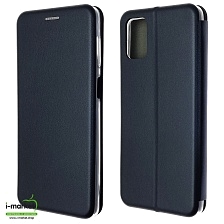 Чехол книжка STYLISH для SAMSUNG Galaxy M51 (SM-M515), экокожа, визитница, цвет темно синий