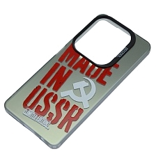 Чехол накладка для INFINIX Hot 40, Hot 40 Pro, защита камеры, силикон, рисунок MADE IN USSR Чехол накладка для INFINIX Hot 40, Hot 40 Pro, защита камеры, силикон, рисунок MADE IN USSR