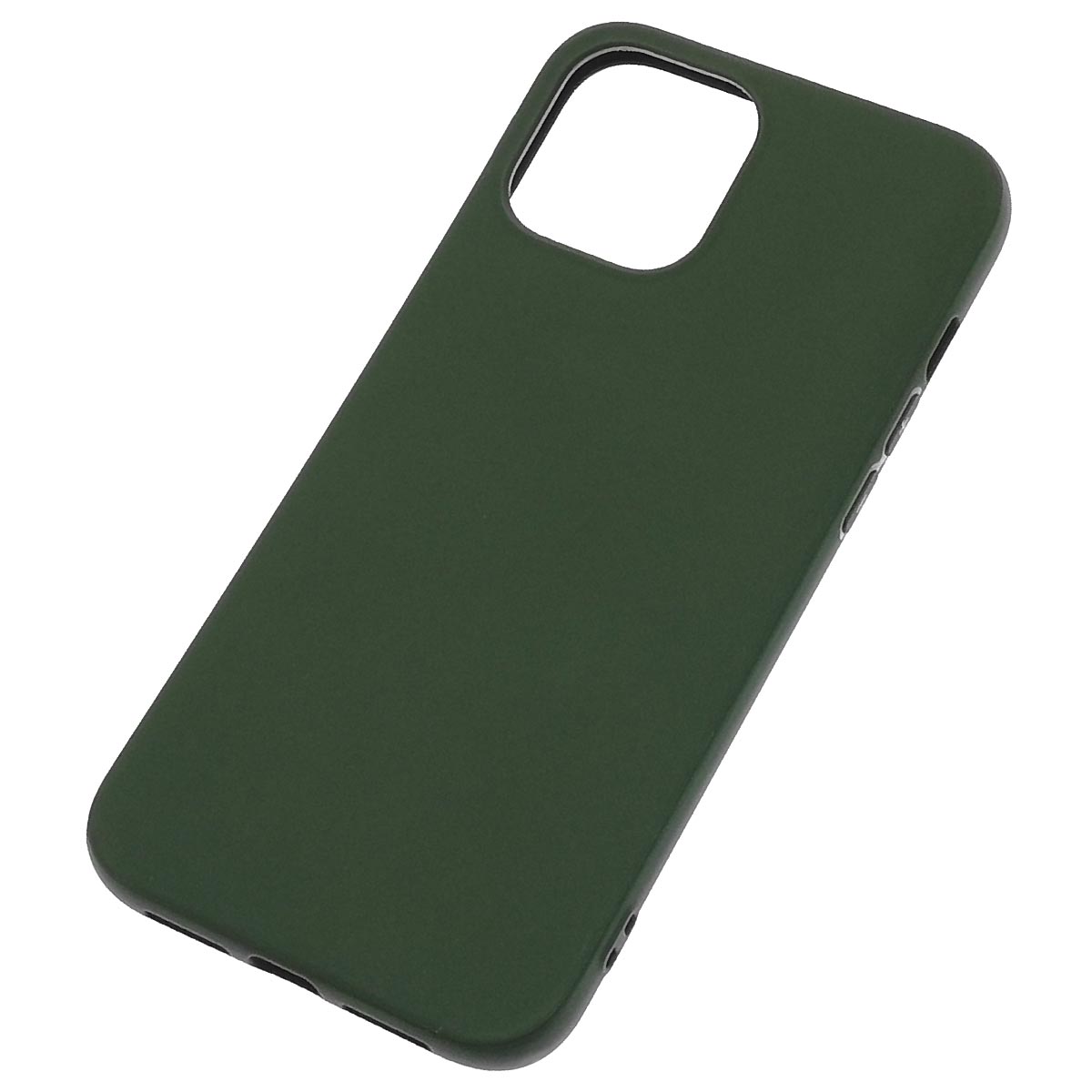 Чехол накладка для APPLE iPhone 12 Pro MAX (6.7"), силикон, цвет болотный Чехол накладка для APPLE iPhone 12 Pro MAX (6.7"), силикон, цвет болотный