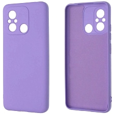 Чехол накладка NANO для XIAOMI Redmi 12C, XIAOMI POCO C55, силикон, бархат, цвет сиреневый Чехол накладка NANO для XIAOMI Redmi 12C, XIAOMI POCO C55, силикон, бархат, цвет сиреневый