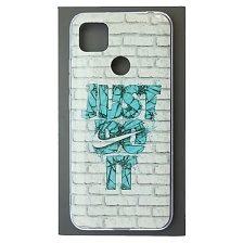 Чехол накладка для XIAOMI Redmi 9C, Redmi 10A, силикон, глянцевый, рисунок JUST DO IT