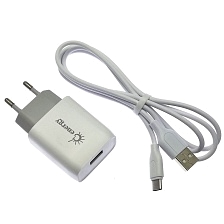 СЗУ (сетевое зарядное устройство) с кабелем Type-C aka USB-C, GENERGY eh-16, 5V-2A, длина 1 метр, цвет белый СЗУ (сетевое зарядное устройство) с кабелем Type-C aka USB-C, GENERGY eh-16, 5V-2A, длина 1 метр, цвет белый