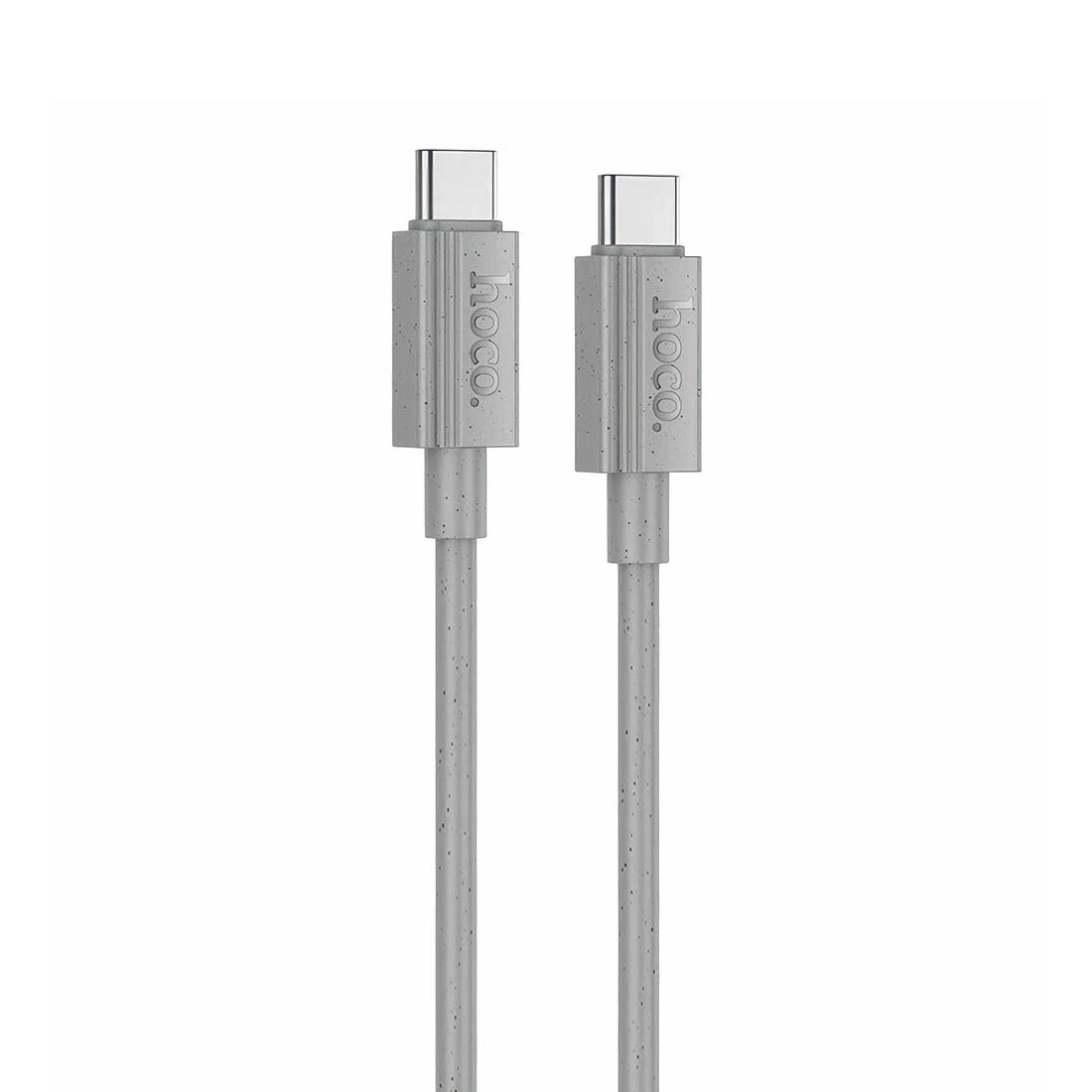 Кабель HOCO X107 Favor USB Type C на USB Type C, 60W, длина 1 метр, цвет серый