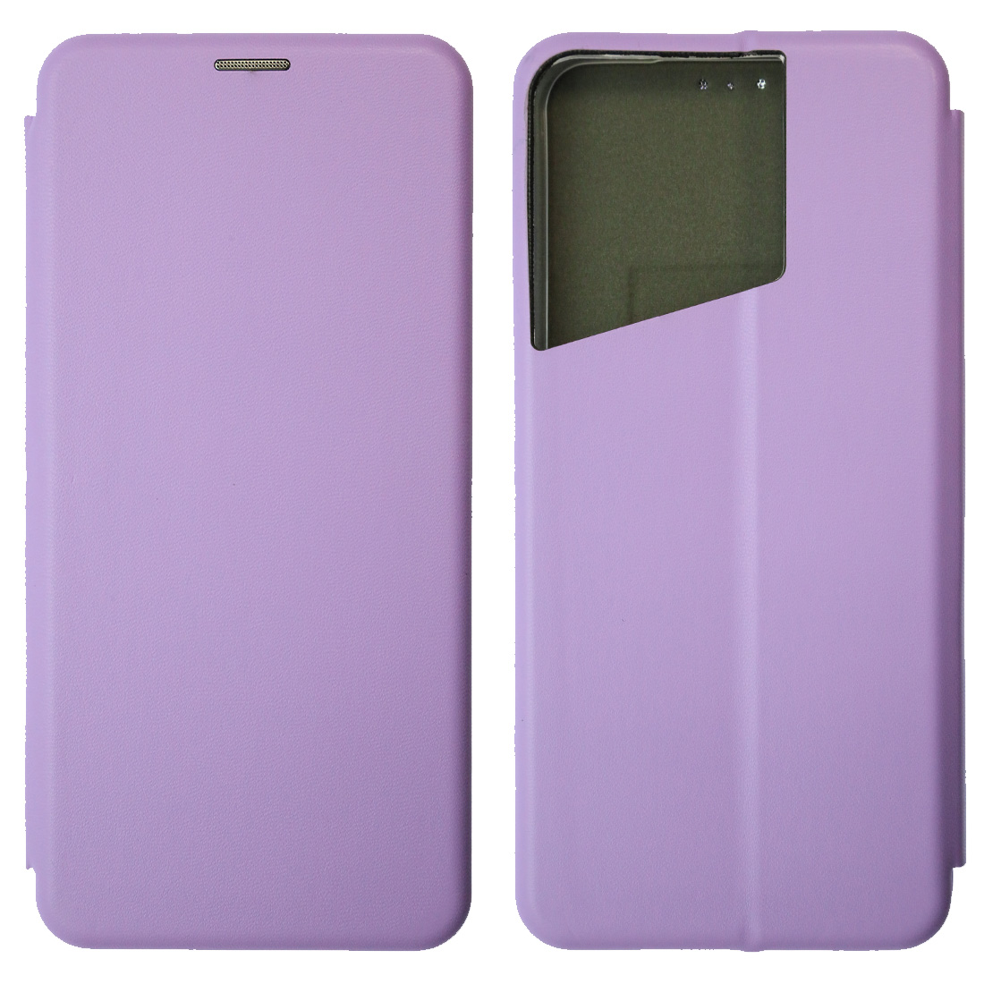 Чехол книжка STYLISH для TECNO Pova Neo 3, экокожа, визитница, цвет сиреневый