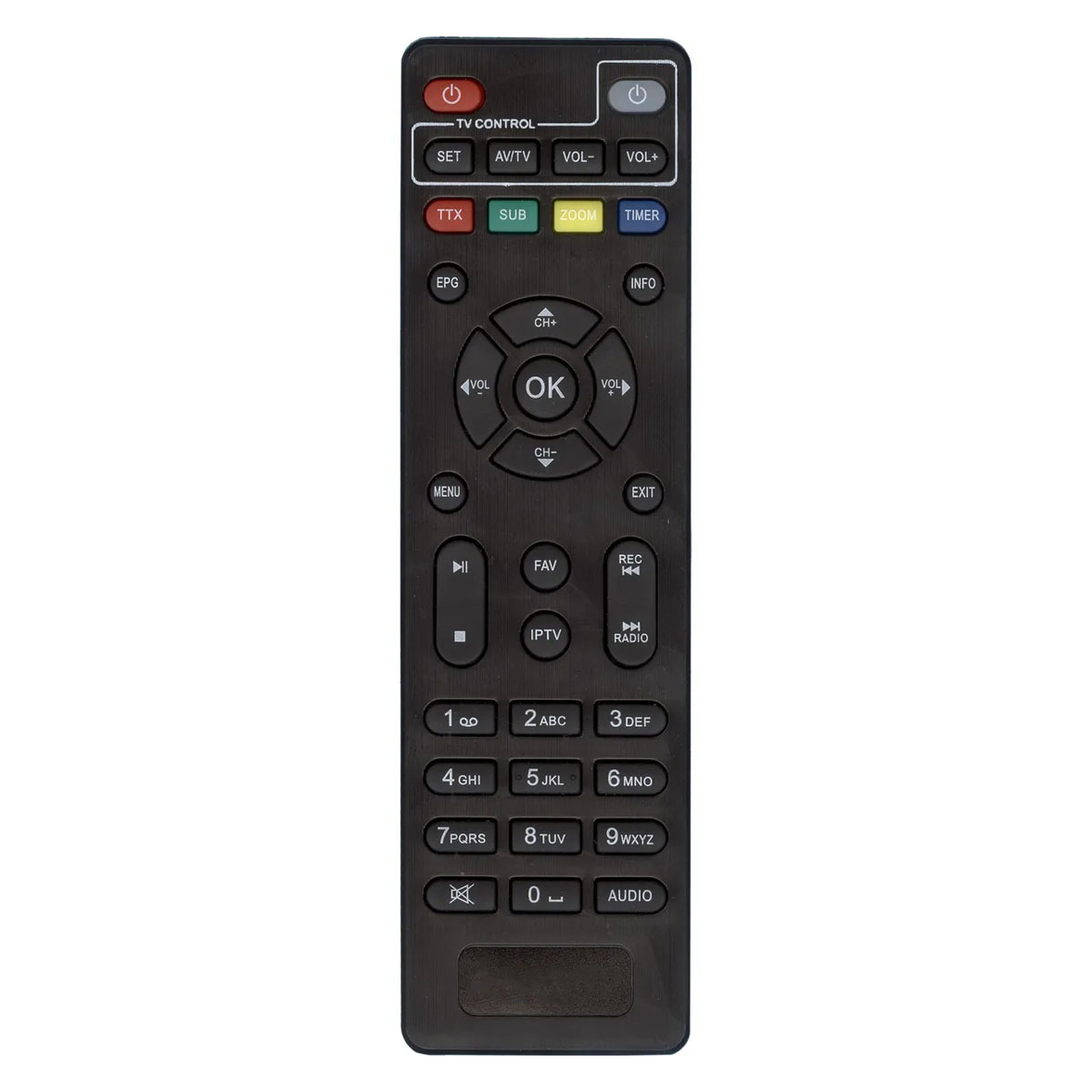 Пульт ДУ DV4205HD для цифровых приставок LUMAX, цвет черный