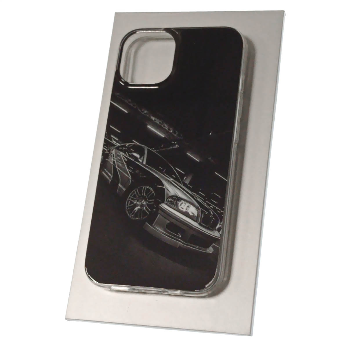 Чехол накладка для APPLE iPhone 13 (6.1), силикон, рисунок БМВ из NFS Most Wanted