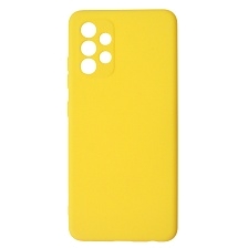Чехол накладка Soft Touch для SAMSUNG Galaxy A32 (SM-A325F), силикон, цвет желтый Чехол накладка Soft Touch для SAMSUNG Galaxy A32 (SM-A325F), силикон, цвет желтый