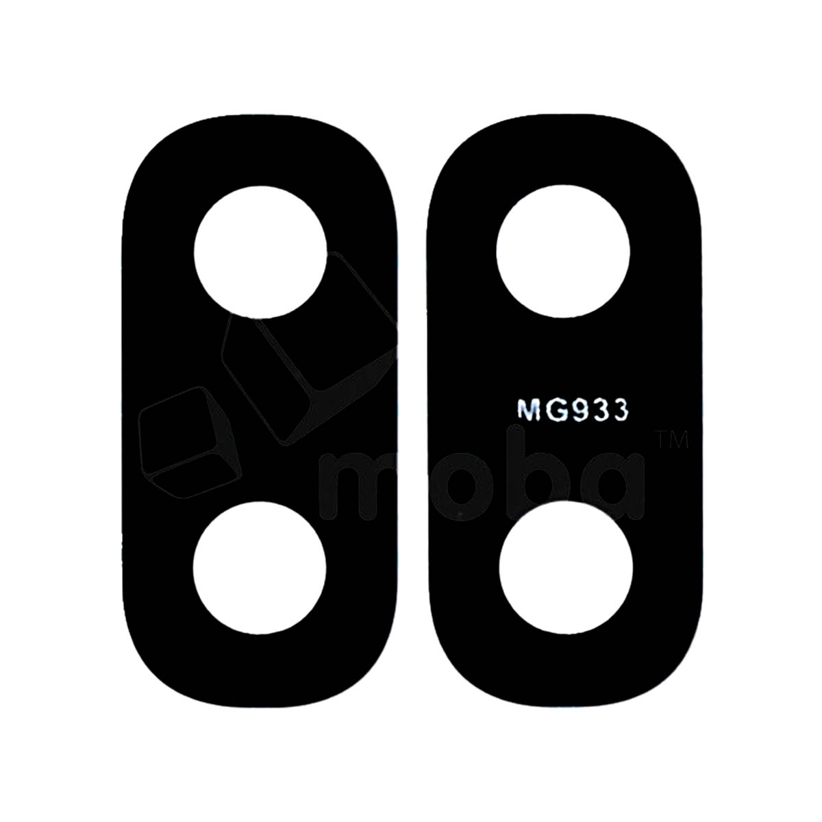 Стекло основной камеры для SAMSUNG Galaxy A10 (SM-A105F), цвет черный