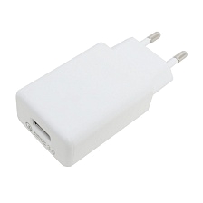 СЗУ (Сетевое зарядное устройство) MRM S8, 2A, 1 USB, QC3.0, цвет белый СЗУ (Сетевое зарядное устройство) MRM S8, 2A, 1 USB, QC3.0, цвет белый