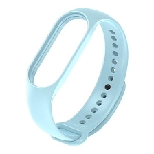 Ремешок на запястье, браслет для XIAOMI Mi Band 7, силикон, цвет светло голубой Ремешок на запястье, браслет для XIAOMI Mi Band 7, силикон, цвет светло голубой
