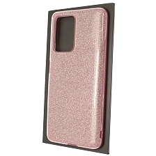 Чехол накладка SHINE для XIAOMI 11T, 11T Pro, силикон, блестки, цвет розовый Чехол накладка SHINE для XIAOMI 11T, 11T Pro, силикон, блестки, цвет розовый