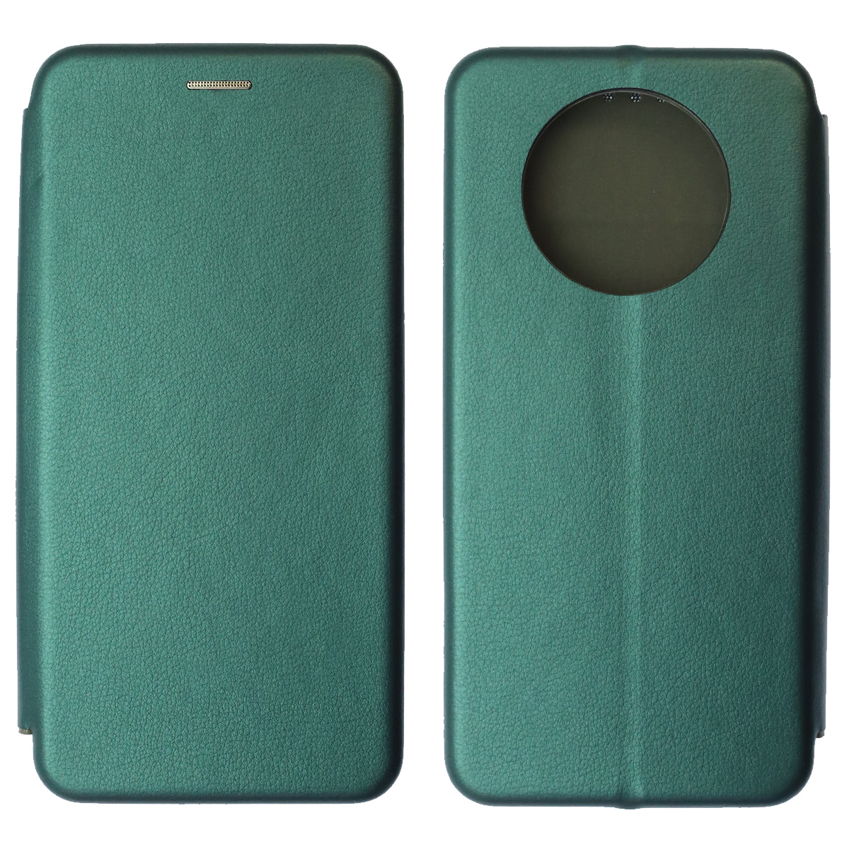 Чехол книжка STYLISH для HUAWEI Nova Y90, экокожа, визитница, цвет темно зеленый Чехол книжка STYLISH для HUAWEI Nova Y90, экокожа, визитница, цвет темно зеленый