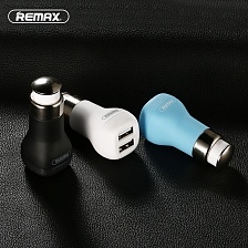 АЗУ (Автомобильное зарядное устройство) "REMAX" RCC207 FLINC 2 USB, 2400 mA, цвет белый