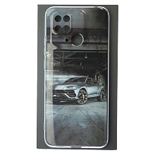 Чехол накладка для XIAOMI Redmi 10C, XIAOMI POCO C40, силикон, защита камеры, глянцевый, рисунок Ламборджини Urus Чехол накладка для XIAOMI Redmi 10C, XIAOMI POCO C40, силикон, защита камеры, глянцевый, рисунок Ламборджини Urus