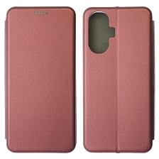 Чехол книжка STYLISH для Realme C55, экокожа, визитница, цвет бордовый Чехол книжка STYLISH для Realme C55, экокожа, визитница, цвет бордовый