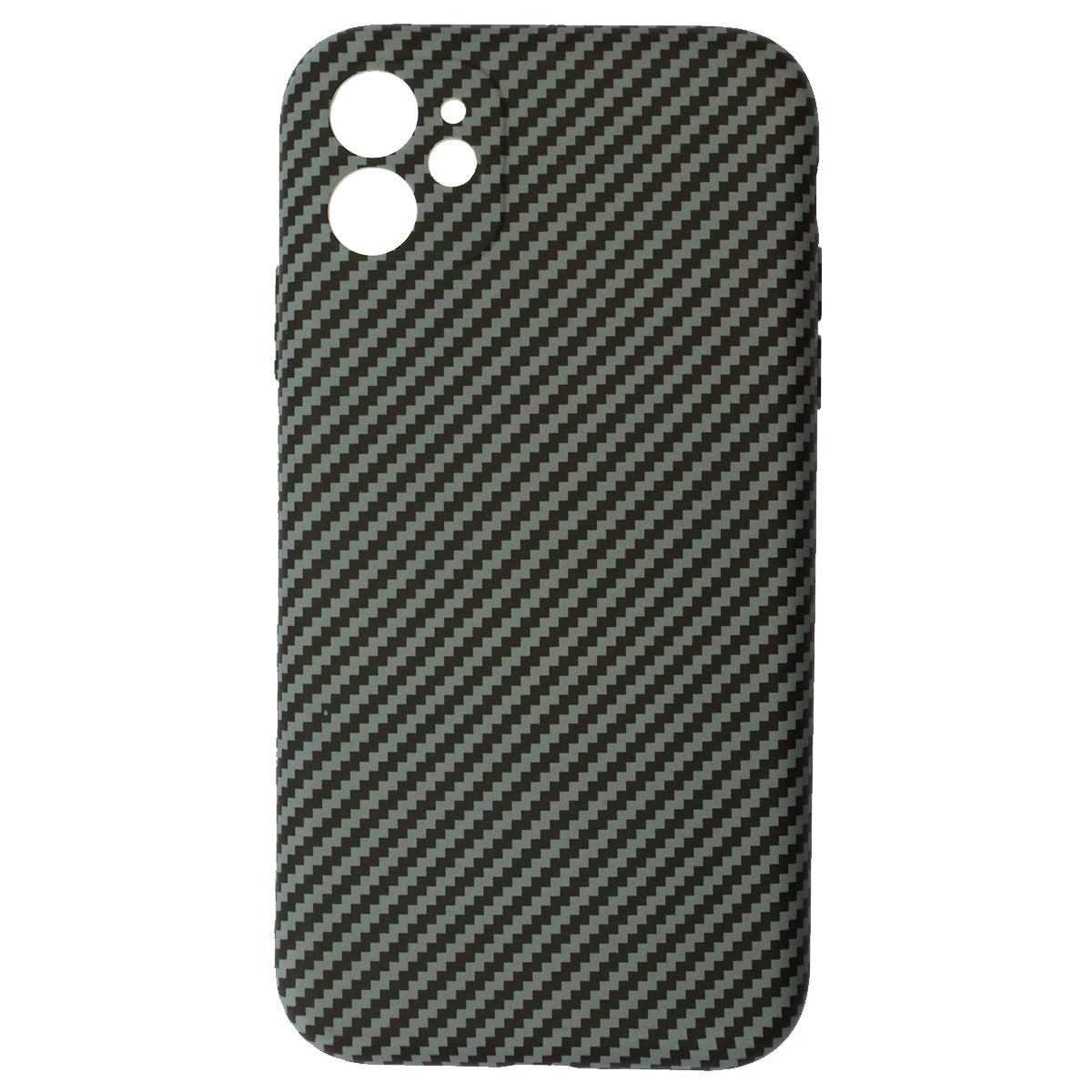 Чехол накладка KING для APPLE iPhone 11 (6.1"), силикон, бархат, карбон, цвет серый Чехол накладка KING для APPLE iPhone 11 (6.1"), силикон, бархат, карбон, цвет серый