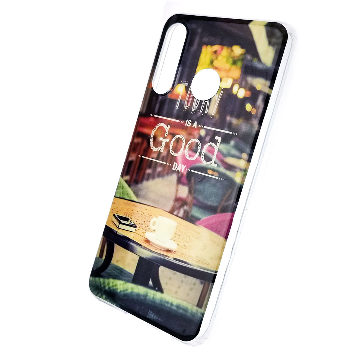 Чехол накладка для HUAWEI Honor 20s, P30 Lite, Nova 4E, силикон, рисунок Today is a good day. Чехол накладка для HUAWEI Honor 20s, P30 Lite, Nova 4E, силикон, рисунок Today is a good day.
