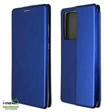 Чехол книжка STYLISH для SAMSUNG Galaxy S20 Ultra (SM-G988), экокожа, визитница, цвет синий Чехол книжка STYLISH для SAMSUNG Galaxy S20 Ultra (SM-G988), экокожа, визитница, цвет синий