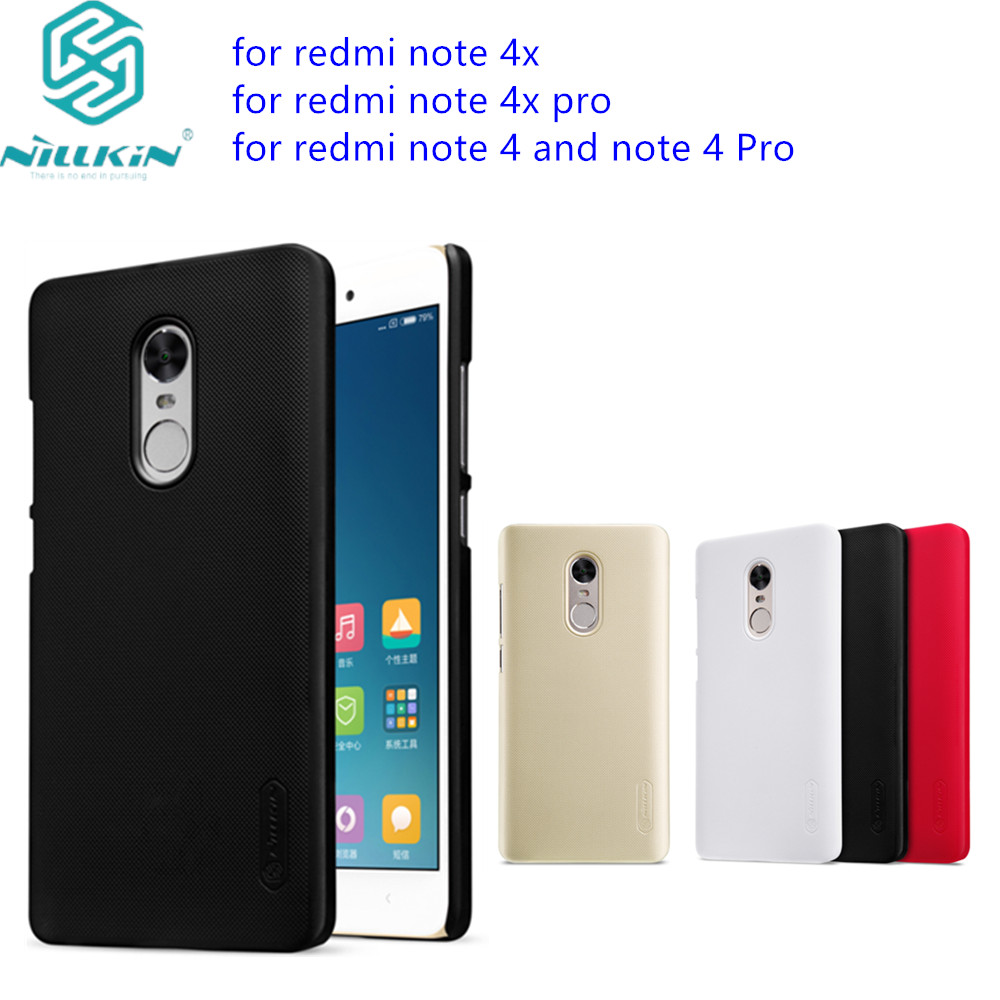 Чехол накладка для XIAOMI REDMI NOTE 4X, пластик, цвет красный.