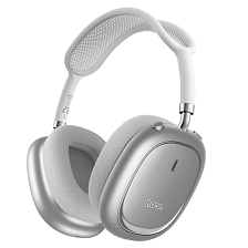 Гарнитура (наушники с микрофоном) беспроводная, полноразмерная, HOCO W68 Calma, ANC (Активное шумоподавление), цвет серебристый