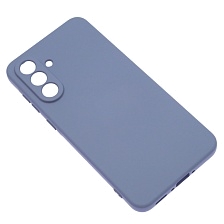 Чехол накладка NANO для SAMSUNG Galaxy A56 5G, защита камеры, силикон, бархат, цвет космический серый Чехол накладка NANO для SAMSUNG Galaxy A56 5G, защита камеры, силикон, бархат, цвет космический серый