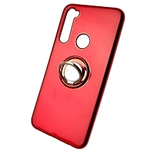Чехол накладка для XIAOMI Redmi Note 8, силикон, кольцо держатель, цвет красный. Чехол накладка для XIAOMI Redmi Note 8, силикон, кольцо держатель, цвет красный.